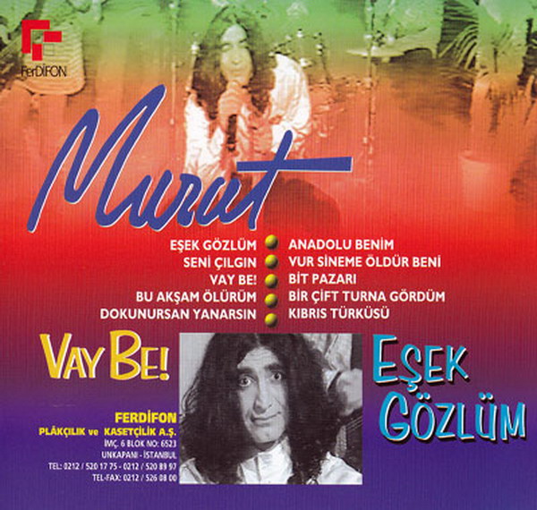 دانلود البوم ترکیه Murat Kekilli بنام [۱۹۹۷] Murat Kekilli – Vay Be